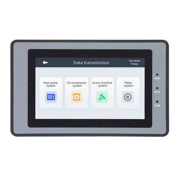 Huaqingjun 4.3" TFT LCD Touch Screen RS485/232/422 Communication DC10-30V HMI for PLC