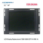 New 10.4 " 12.1" Industrial LCD Display Replacement For CNC Monitor OKUMA 7000 5000 CDT14149B-1A With Cable Power Supply