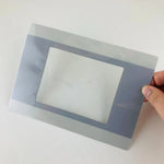 XV-102-D6-57TVR-10 Touch Glass With Film For EATON HMI Machine Operator's Panel Repair~Do It Yourself,Have In Stock