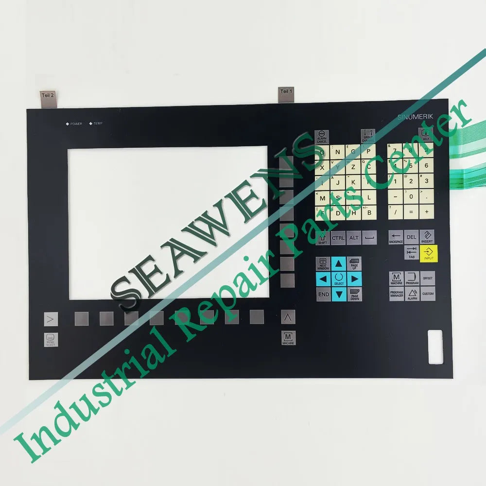 6FC5247-0AA25-1AA0 OP 010 Membrane Switch For Numerical control Operator Panel Repair,New In Stock