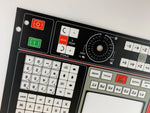 CNC 8025M 8025T Membrane Keypad For CNC Repair , Have in stock