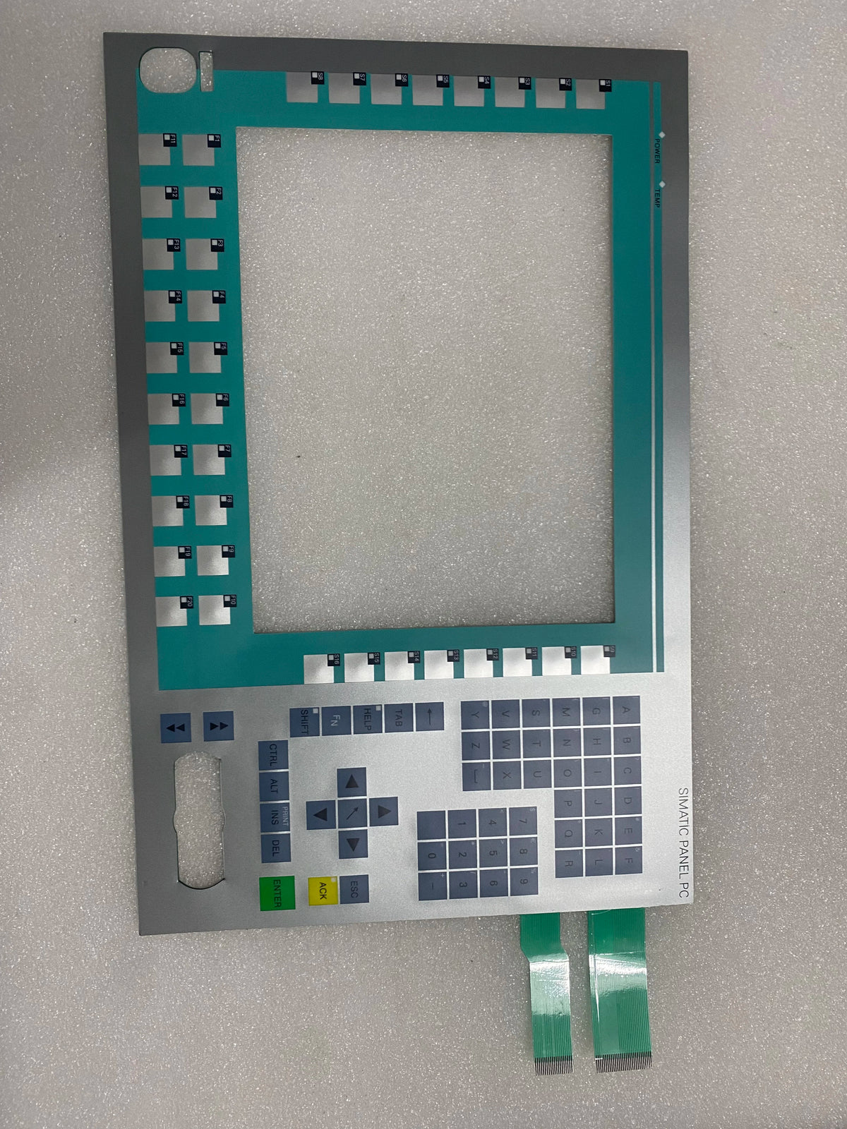 PANEL 12 K 677-877 A5E00747145 -- Membrane switches Keyboards Keypads