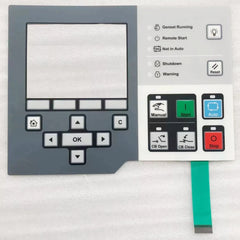 For CUMMINS PCC3300 Power Command HMI320 HMI 320 PCC3.3 Display Part Number: 0300-6315-02 PN 0300631502 Membrane Keypad