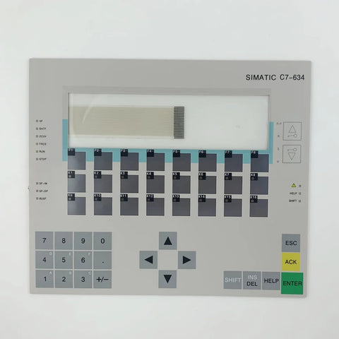 6ES7634-2BF00-0AE3 6ES7 634-2BF00-0AE3 Membrane Keypad Keyboard For  C7-634 HMI Panel Repair