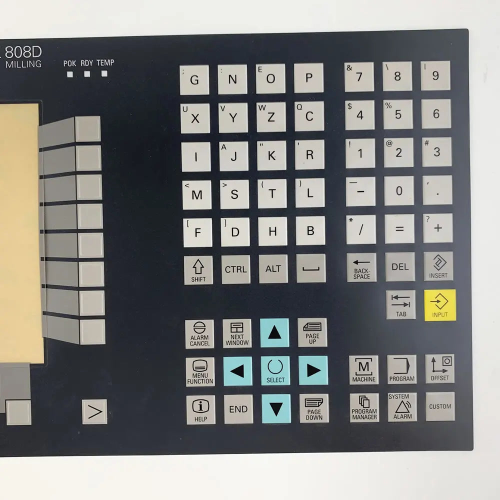 6FC5 370-1AM00-0CA0 808D Membrane film for SINUMERIK 808D system Panel repair~do it yourself, Have in stock