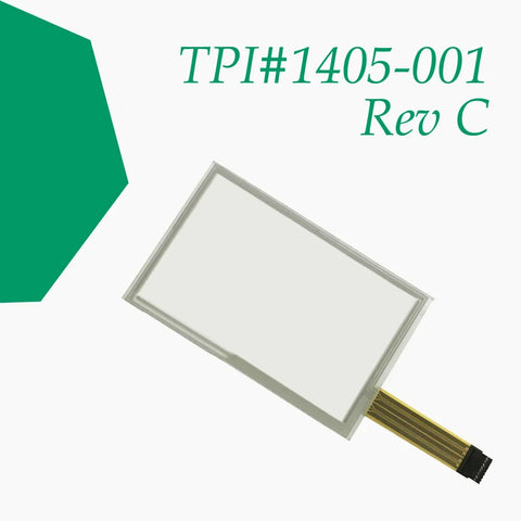TPI#1405-001 Rev C 124X196mm New touch screen or touch glass only touch for For Panel repair, HAVE IN STOCK
