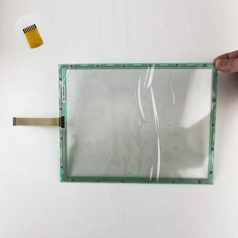 N010-0551-T241/N010-0551-T242 N010-0551-T244-T 12 inch 7 wire Touch Glass for Machine Operator Panel repair,Have in stock