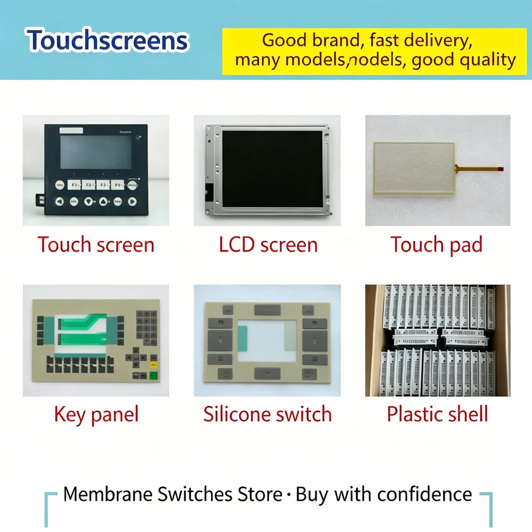 A02B-0236-C125#TBR -- Membrane switches Keyboards Keypads