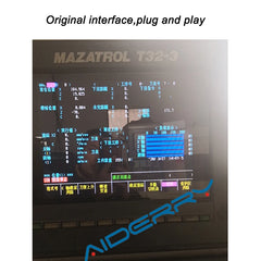 AIQA8DSP40 Compatible 12.1 Inch LCD Monitor Plug And Play For Mazak Mitsubishi CNC System CRT Display High Quality