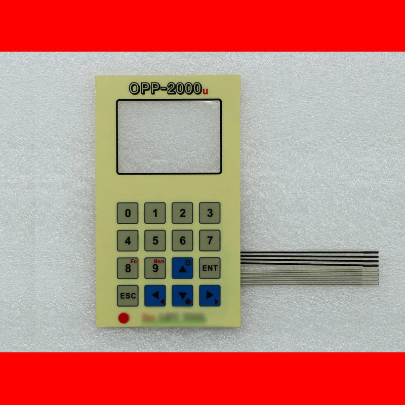 Membrane Switch Keypad OPP-2000u Industrial Control Panel Keyboard Replacement