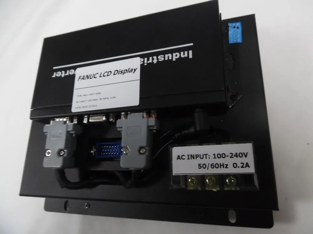 A61L-0001-0090 9" LCD Display Replace  CNC system 9 inch CRT Monitor High Performance, FAST SHIPPING
