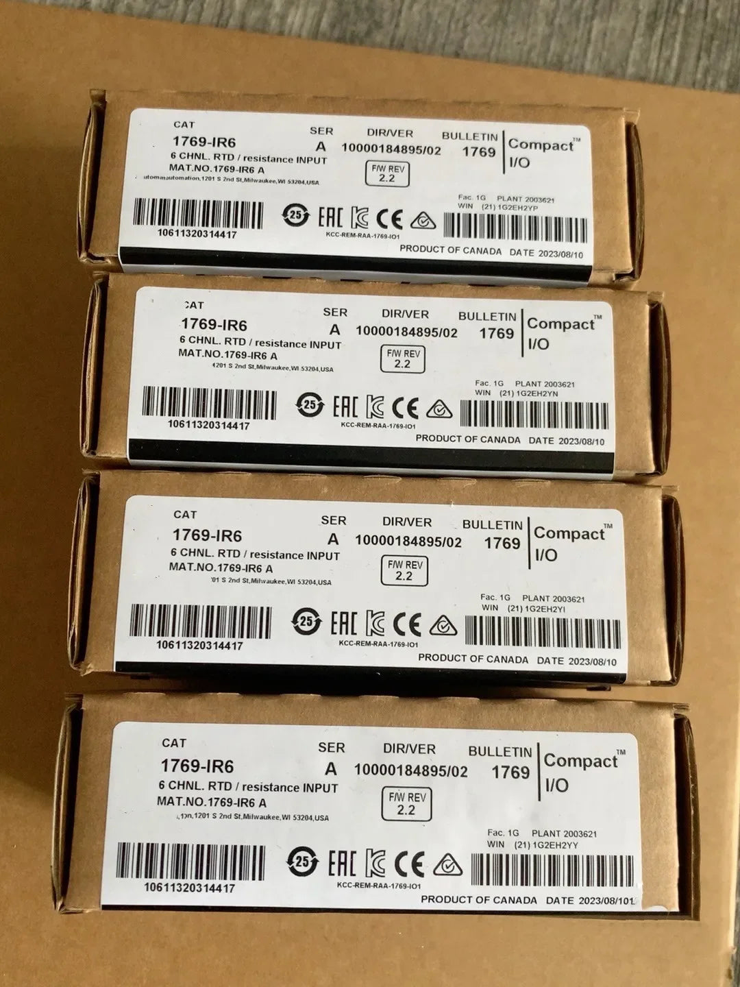 New original 1769-IR6 1769IR6 1769-IT6 PLC Module