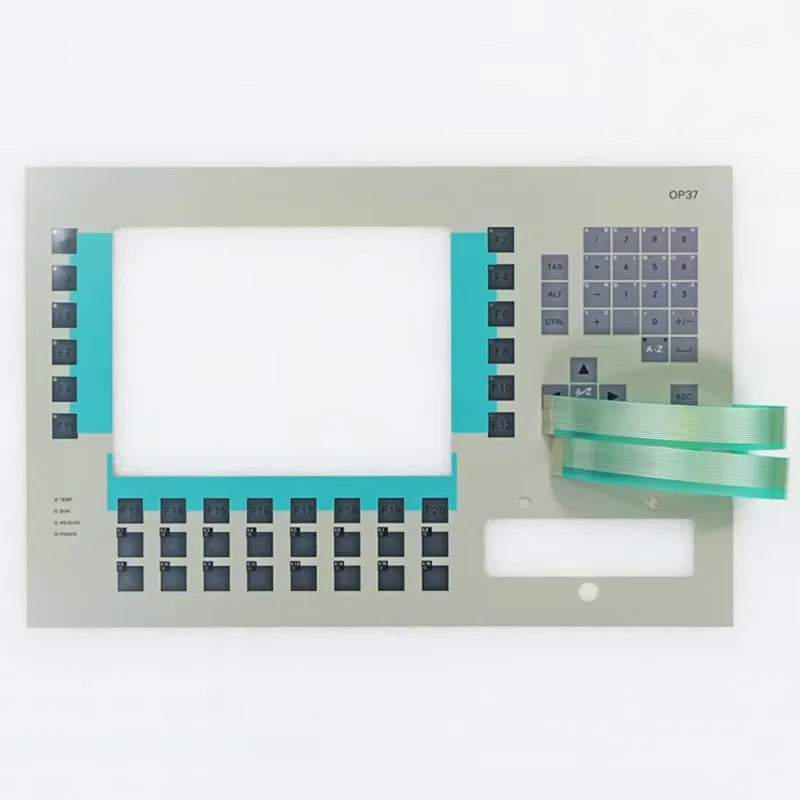 New Keybaord for OP37 6AV3637-1ML00-0AX0/0AX1 keypad P37 6AV3637-1LL00-0AX1 Membrane Keypad Film & Glass