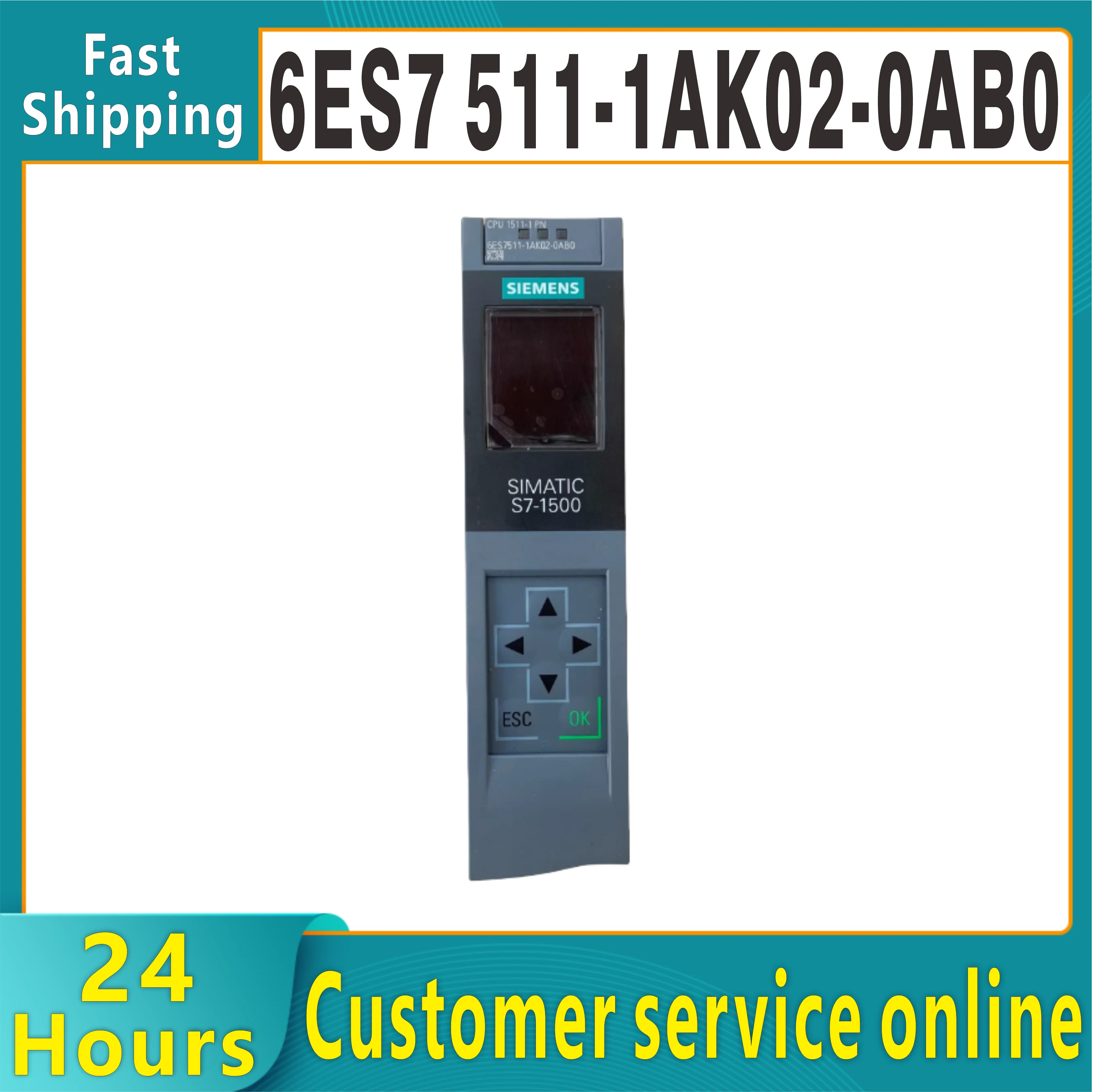 Original stock programmable controller 6ES7 511-1AK02-0AB0