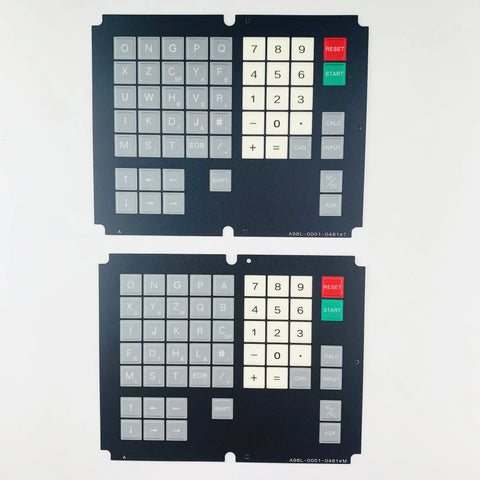 A98L-0001-0481#T A98L-0001-0481#M Membrane Film For  CNC Panel Repair,Stock Inventory