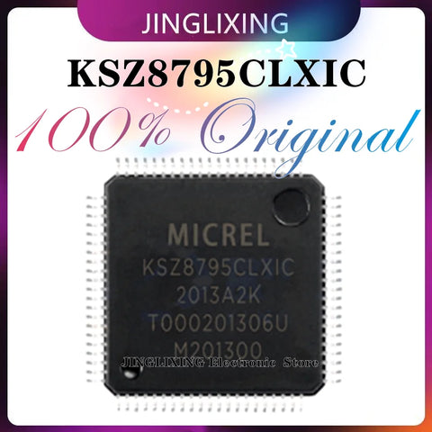 1pcs/lot New Original KSZ8795CLXIC Ethernet IC chip LQFP-80  in stock