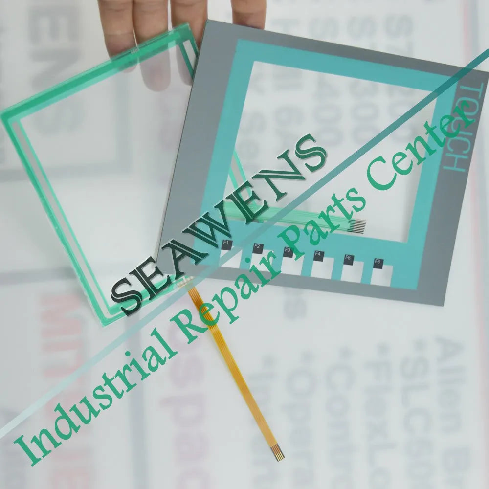 6AG1647-0AD11-2AX0 KTP600 Membrane Switch+digitizer touch glass sensor For HMI Panel Repair,New In Stock