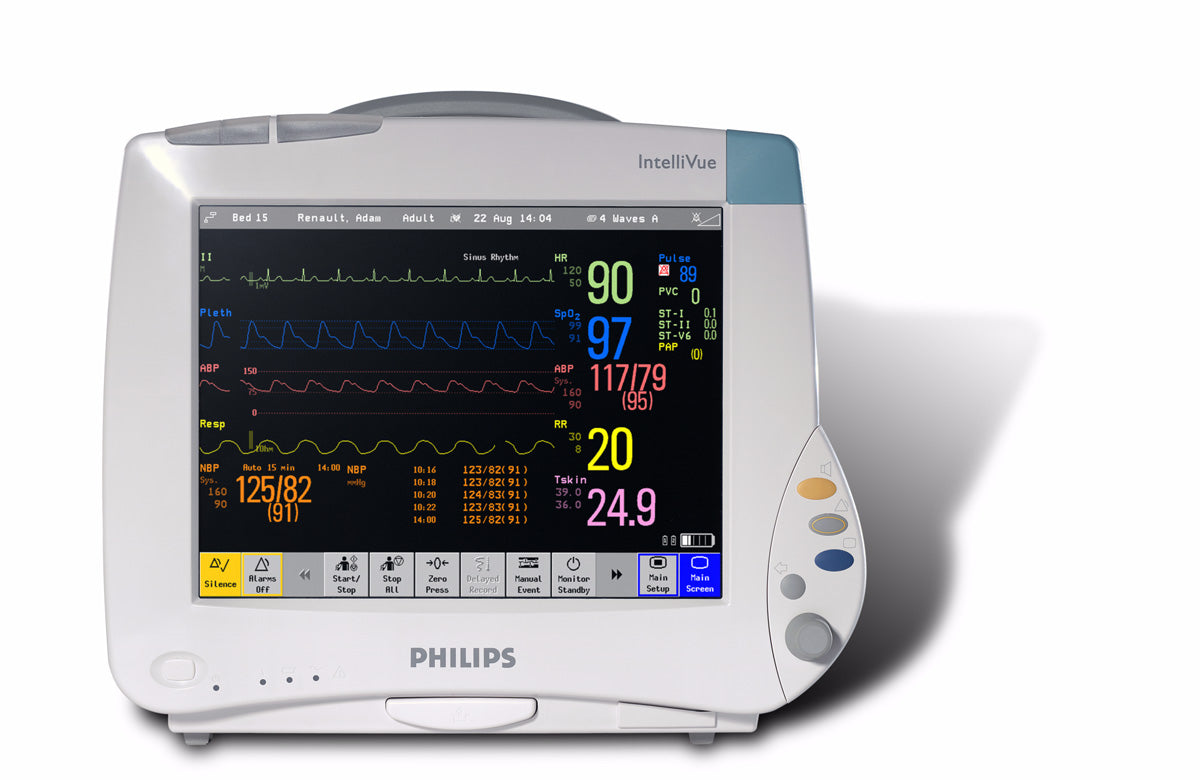Philips IntellivueMP50 monitor, touch glass, touch exterior screen