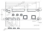 New Original PM1410 AMT Capacitive Touch Screen Controller, PenMount PM1410-L1