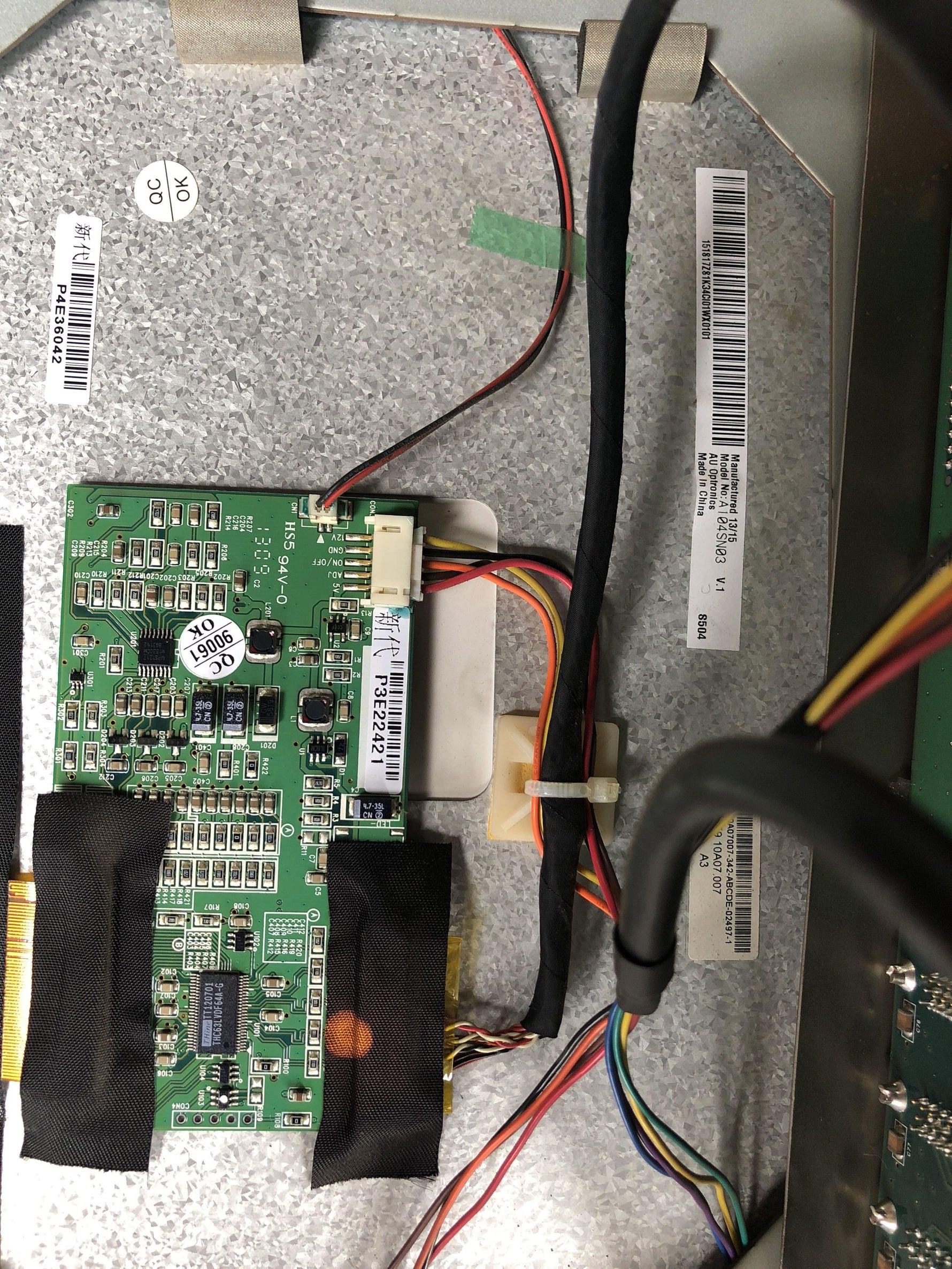 SYNTEC new generation system display screen. Monitor EZ2-S LCD screen