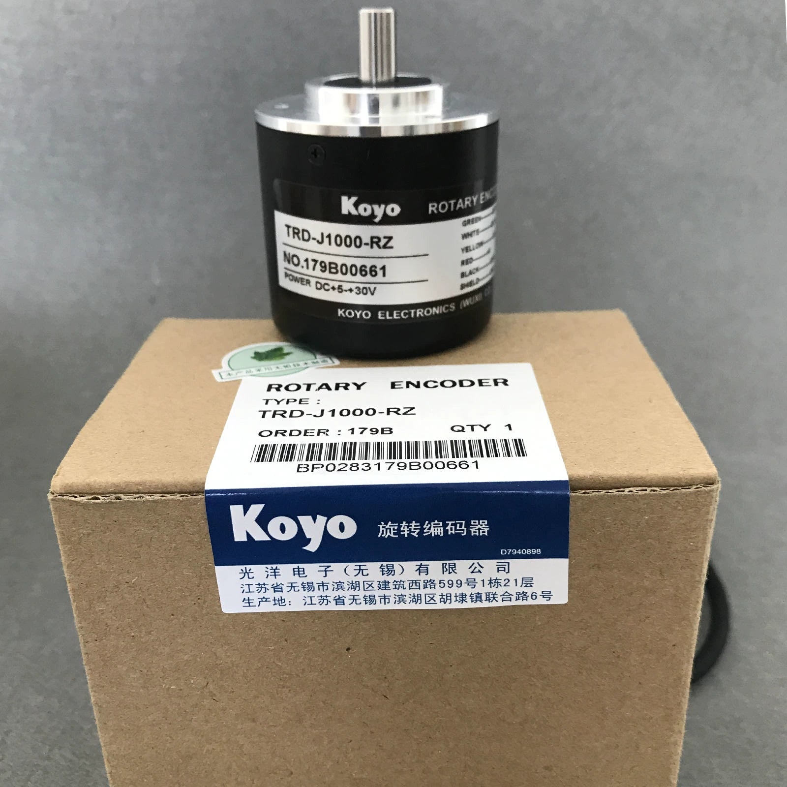 Original Koyo Encoder TRD-J1000-RZ J600 J360 J100-RZW V Genuine