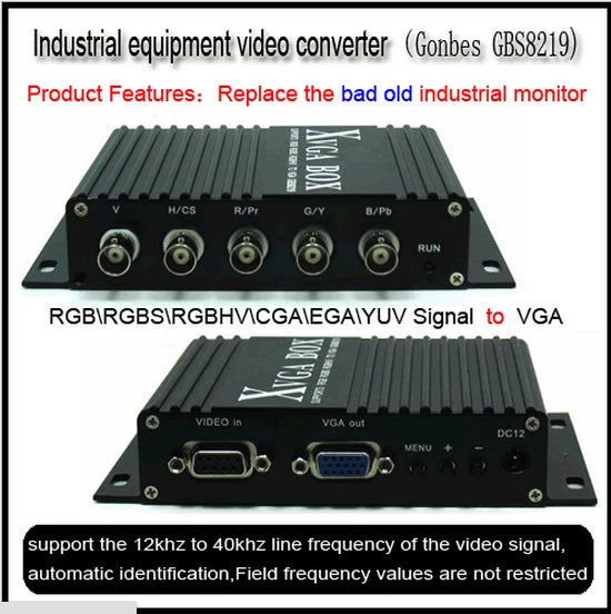 Authorized genuine RGB to VGA/RGBHV to VGA converter XVGA BOX GBS-8219