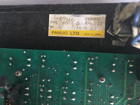 FANUC key panel A04B-0068-C222