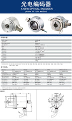 EB50B8-L6PR 2000 600 2500 1024 360 100 500 PR Rotary Encoder