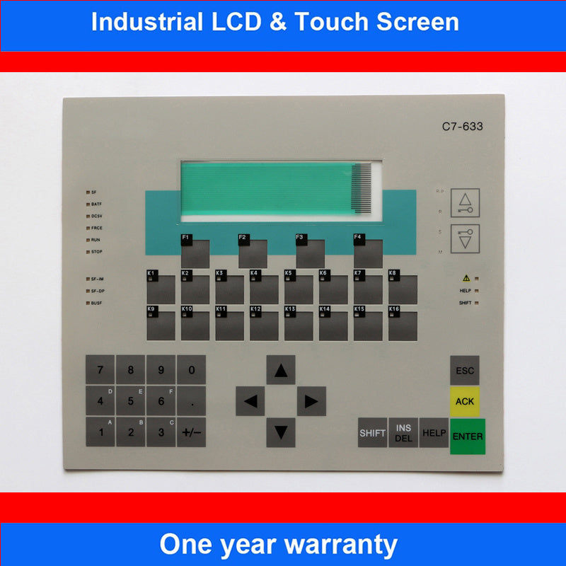 C7-633 6ES7 633-1DF02-0AE3 C7-633 6ES7 633-2BF02-0AE3 -- Membrane switches Keyboards Keypads
