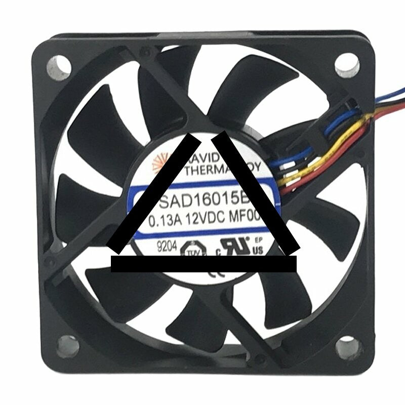 AAVID PSAD16015BL DC 12V 0.13A 6015 Axial Cooling Fan