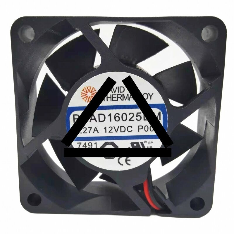 AAVID PSAD16025BM DC 12V 0.27A 6025 Axial Cooling Fan