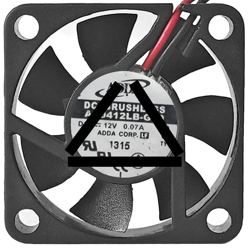 ADDA A00412LB-G70 12V 0.07A DC Brushless 2 Wires Axial Cooling Fan