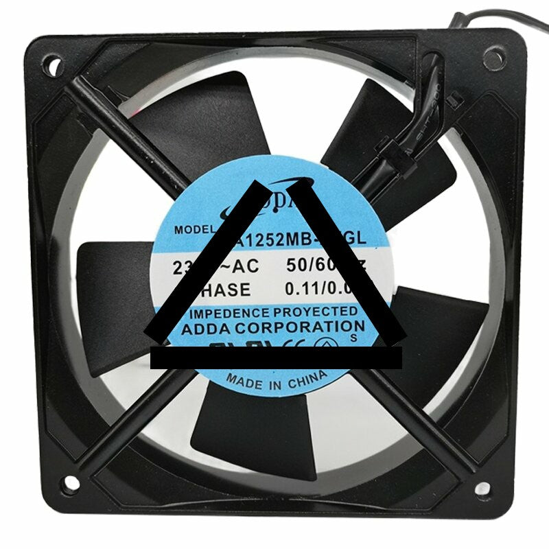 ADDA AA1252MB-ATGL AC 230V 0.11 / 0.09A 12025 Axial Cooling Fan