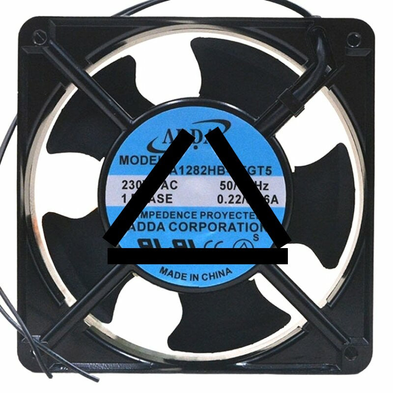 ADDA AA1282HB-ATGT5 AC 230V 0.22/0.16A 12038 Impedance Protected Axial Cooling Fan