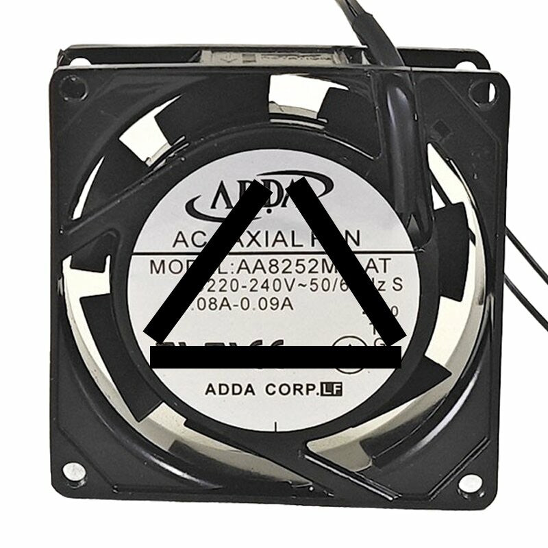 ADDA AA8252MS-AT AC 220-240V 0.08-0.09A 8025 Axial Cooling Fan
