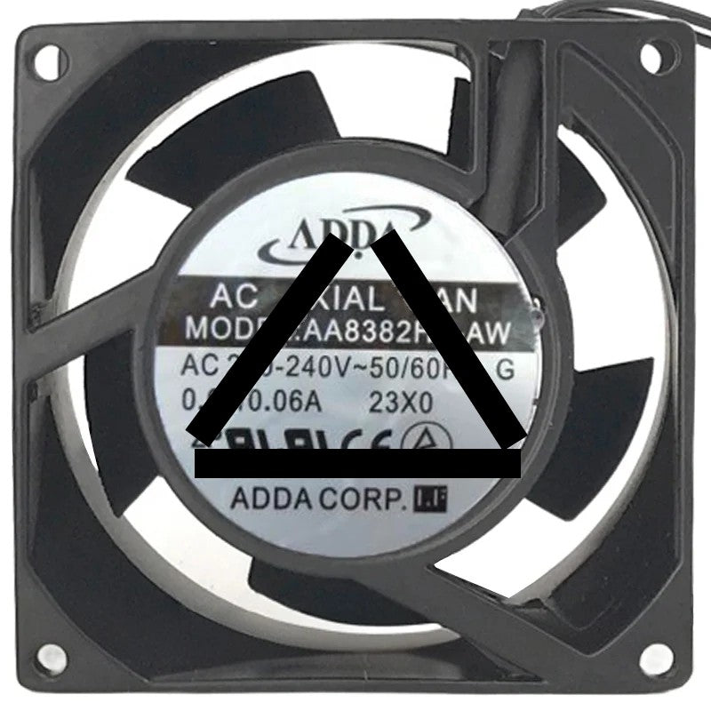ADDA AA8382HB-AW 220-240V 0.07/0.06A 2 Wires Cooling Fan