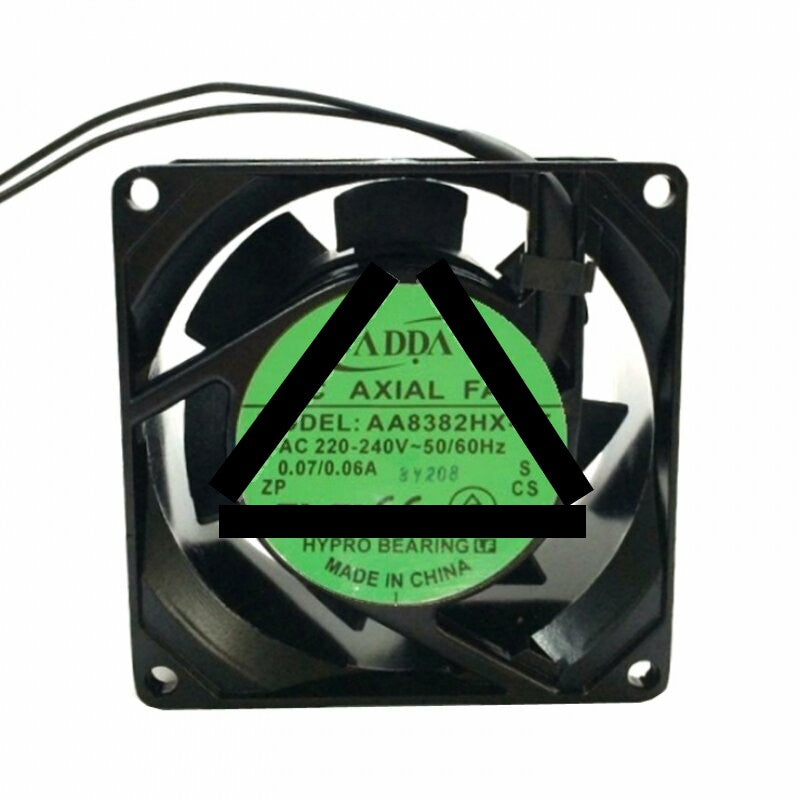 ADDA AA8382HX-AT AC 220V 0.07A / 240V 0.06A 2 Wires Axial Cooling Fan