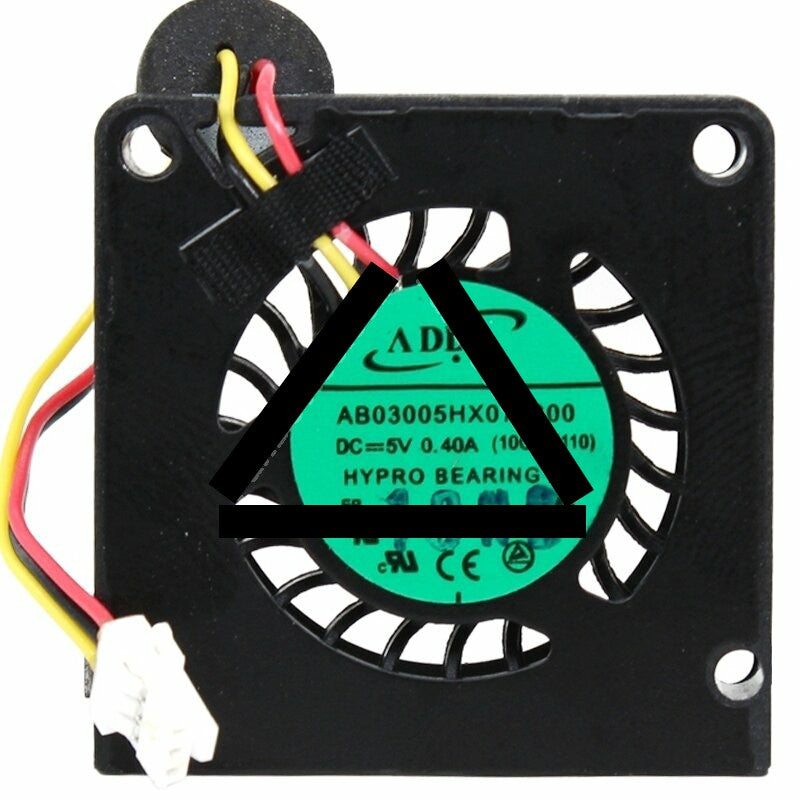 ADDA AB03005HX070300 DC 5V 0.40A 3 Wires 3007 HYPRO Bearing Blower Fan