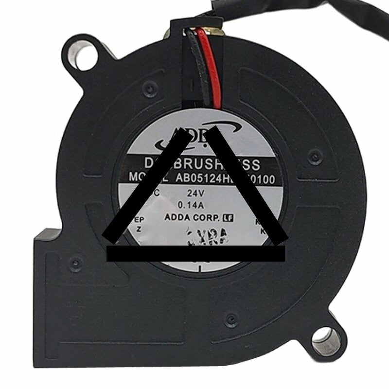 ADDA AB05124HB150100 DC 24V 0.14A 5015 Brushless Blower Cooling Fan