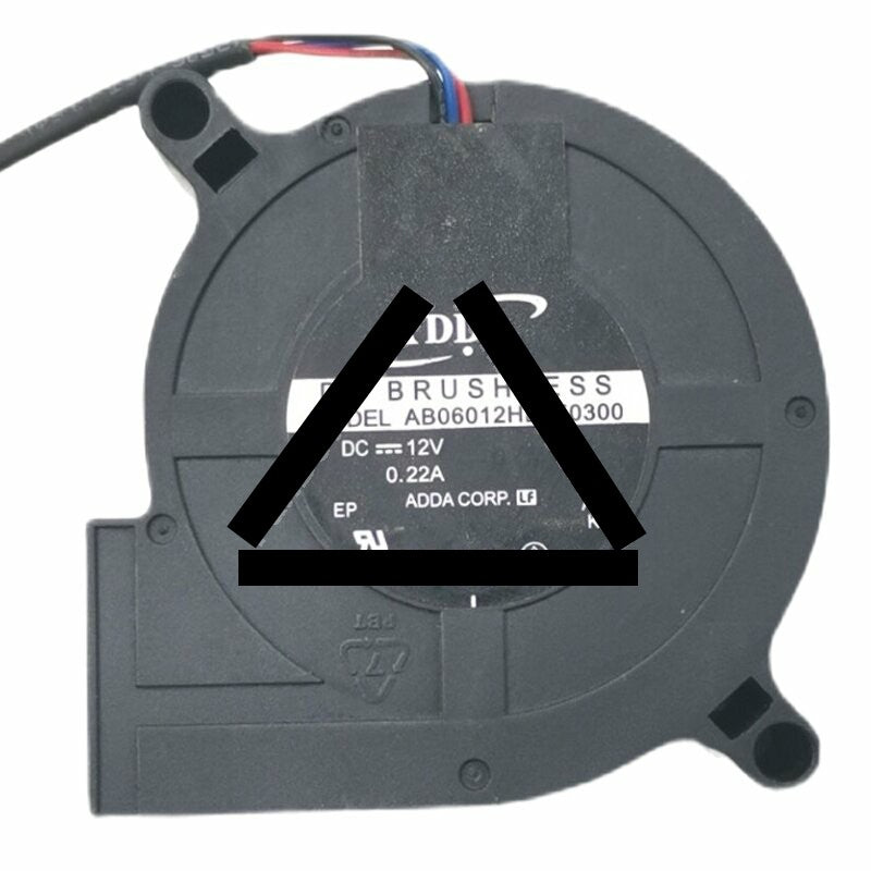 ADDA AB06012HB250300 12V 0.22A 6025 Blower DC Brushless Cooling Fan