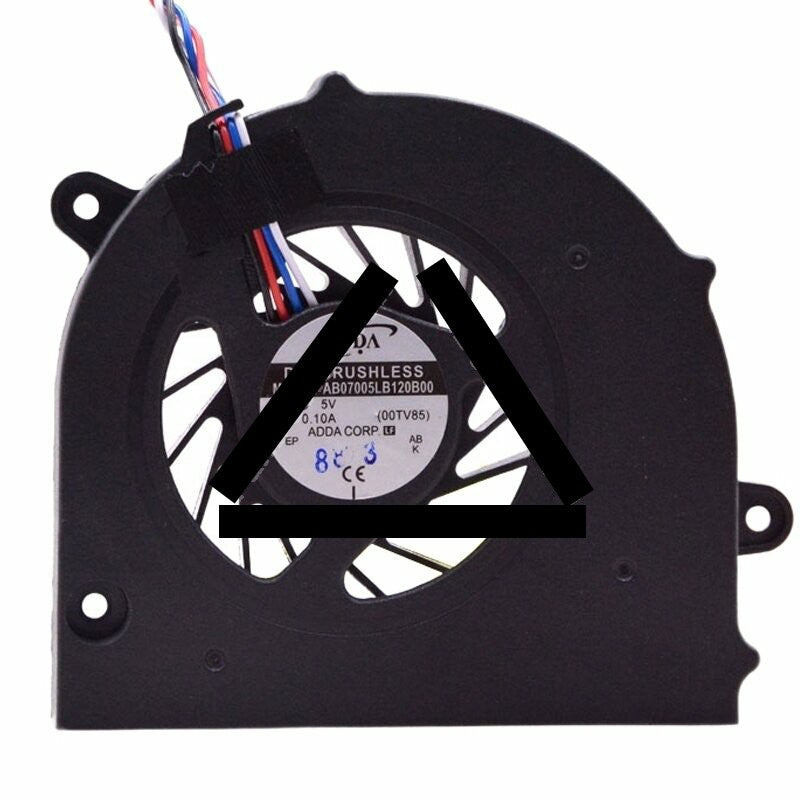 ADDA AB07005LB120B00 DC 5V 0.50A Brushless Laptop Cooling Fan