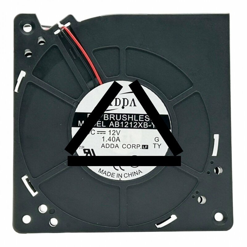 ADDA AB1212XB-Y01 DC 12V 1.40A 12032 Brushless Blower Cooling Fan
