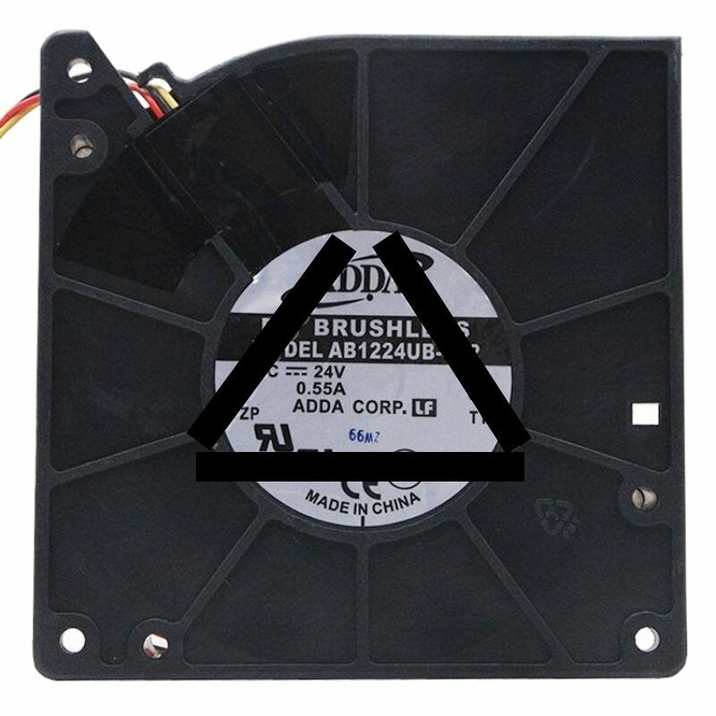 ADDA AB1224UB-Y02 DC 24V 0.55A 12032 Brushless Blower Cooling Fan