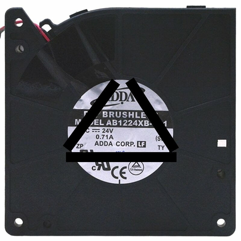 ADDA AB1224XB-Y01 DC 24V 0.71A 12032 Brushless Blower Cooling Fan