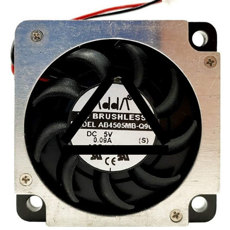ADDA AB4505MB-Q90 DC 5V 0.09A 2 Wires Brushless Blower Cooling Fan