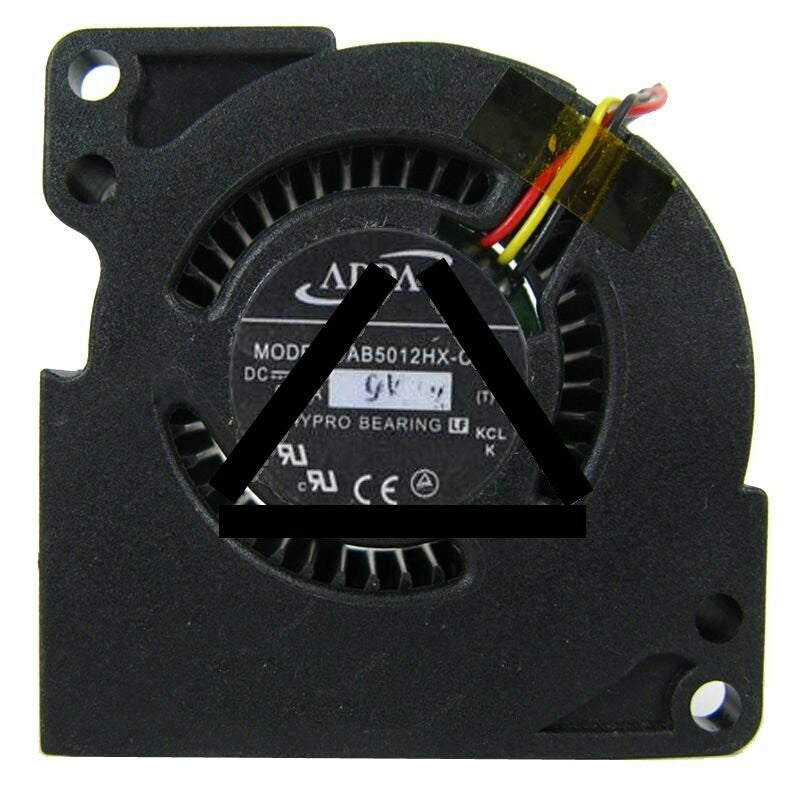 ADDA AB5012HX-C03 DC 12V 0.21A 3 Wires Blower Cooling Fan