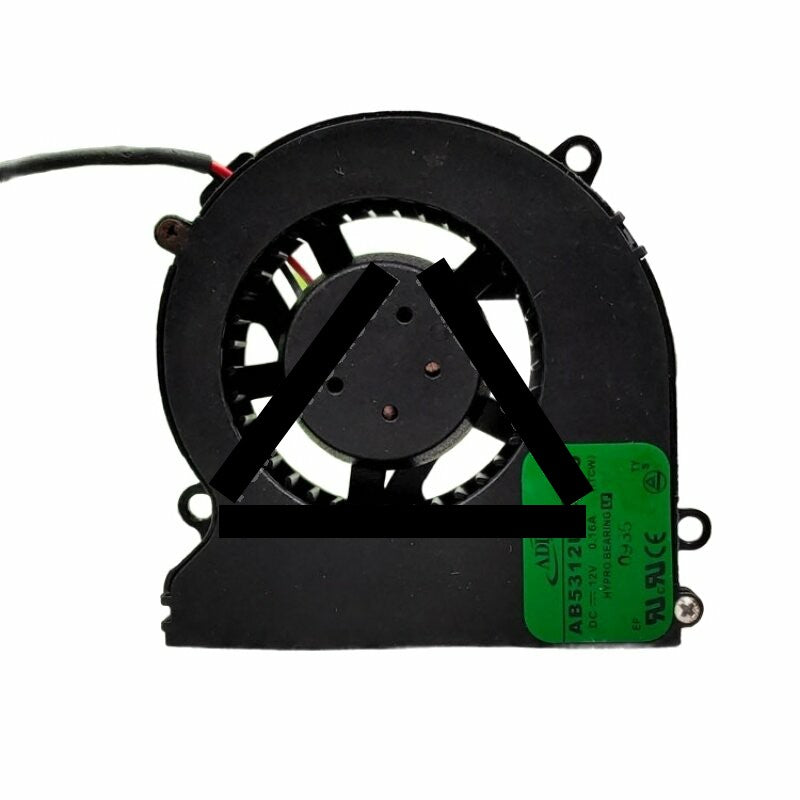 ADDA AB5312UX-G00 DC 12V 0.16A 2 Wires Blower Cooling Fan