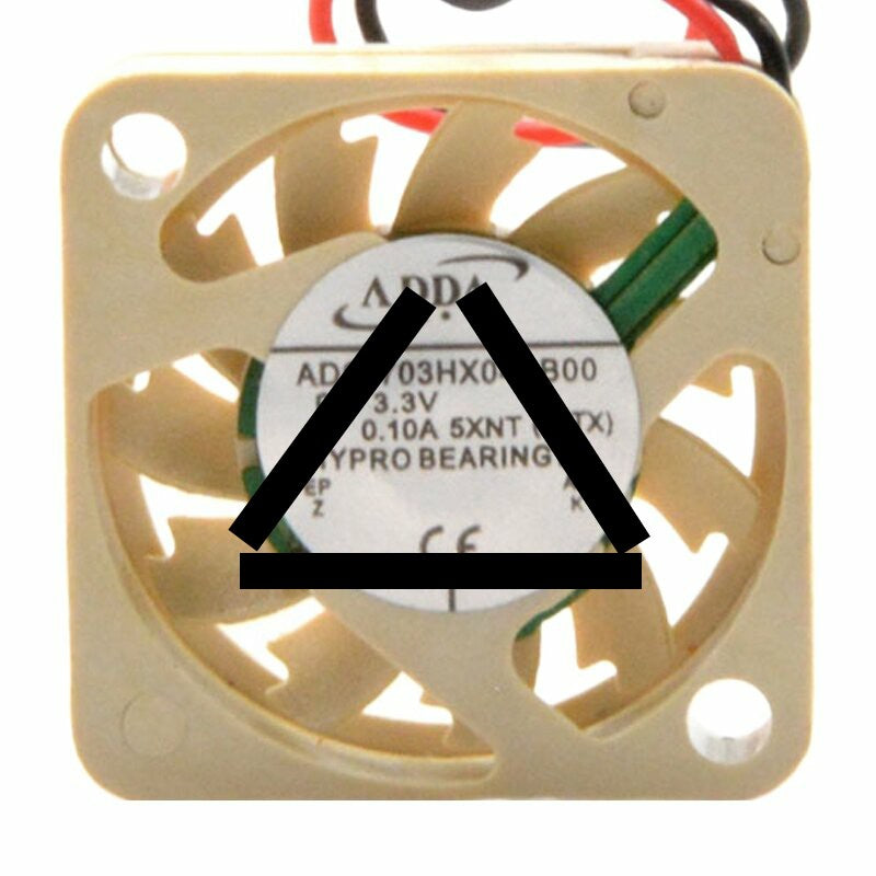 ADDA AD01703HX04AB00 DC 3.3V 0.10A 1704 Axial HYPRO Bearing Cooling Fan