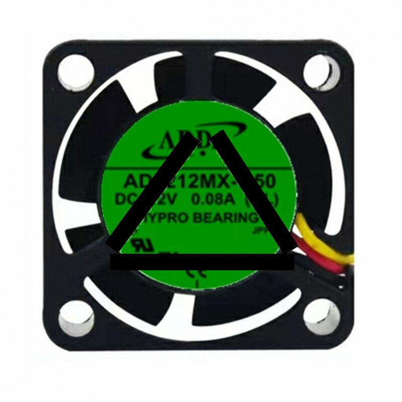 ADDA AD0212MX-G50 DC 12V 0.08A 2 Wires Axial Cooling Fan