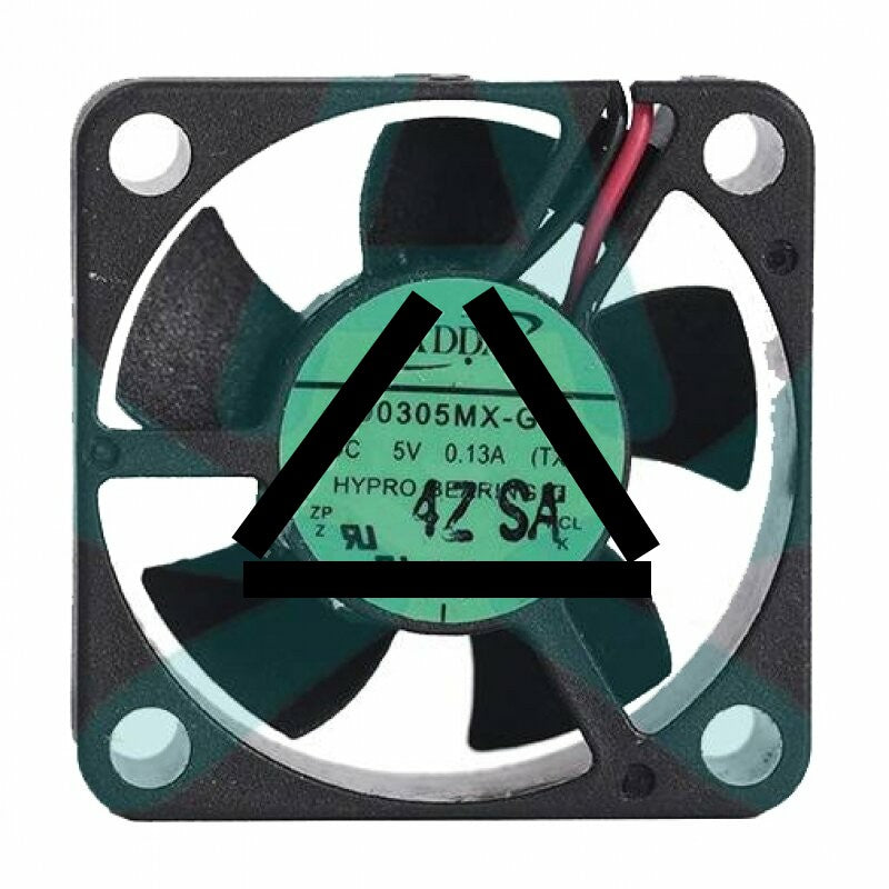 ADDA AD0305MX-G50 DC 5V 0.13A 2 Wires Axial Cooling Fan